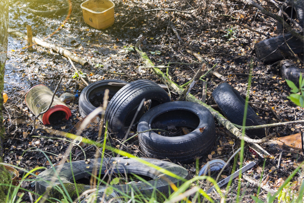 Article image for Thousands of tyres illegally dumped across Monash and Whitehorse