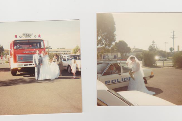 Article image for Search for owners of small wedding photo album found near Moonee Ponds creek