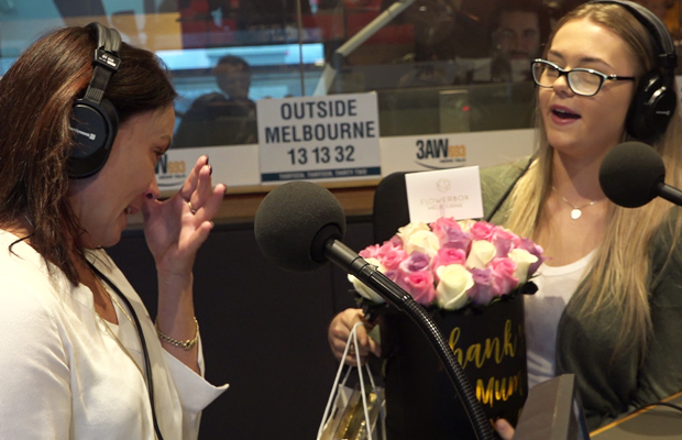 Article image for The moment cancer free Ciara surprised her mum on air to say thanks – then got surprised herself!