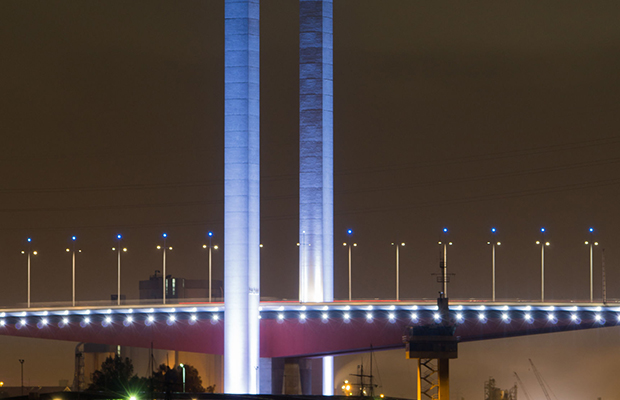 Article image for Not so fast: Bolte Bridge anomaly gives drivers false speed limit joy