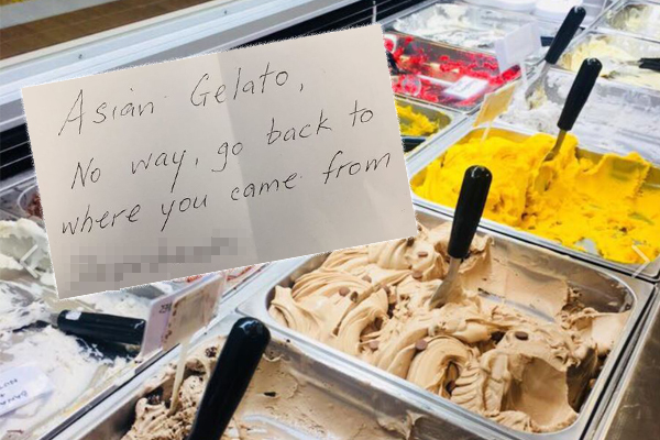 Article image for ‘We’ve been overwhelmed’: Gelato store targeted by racists