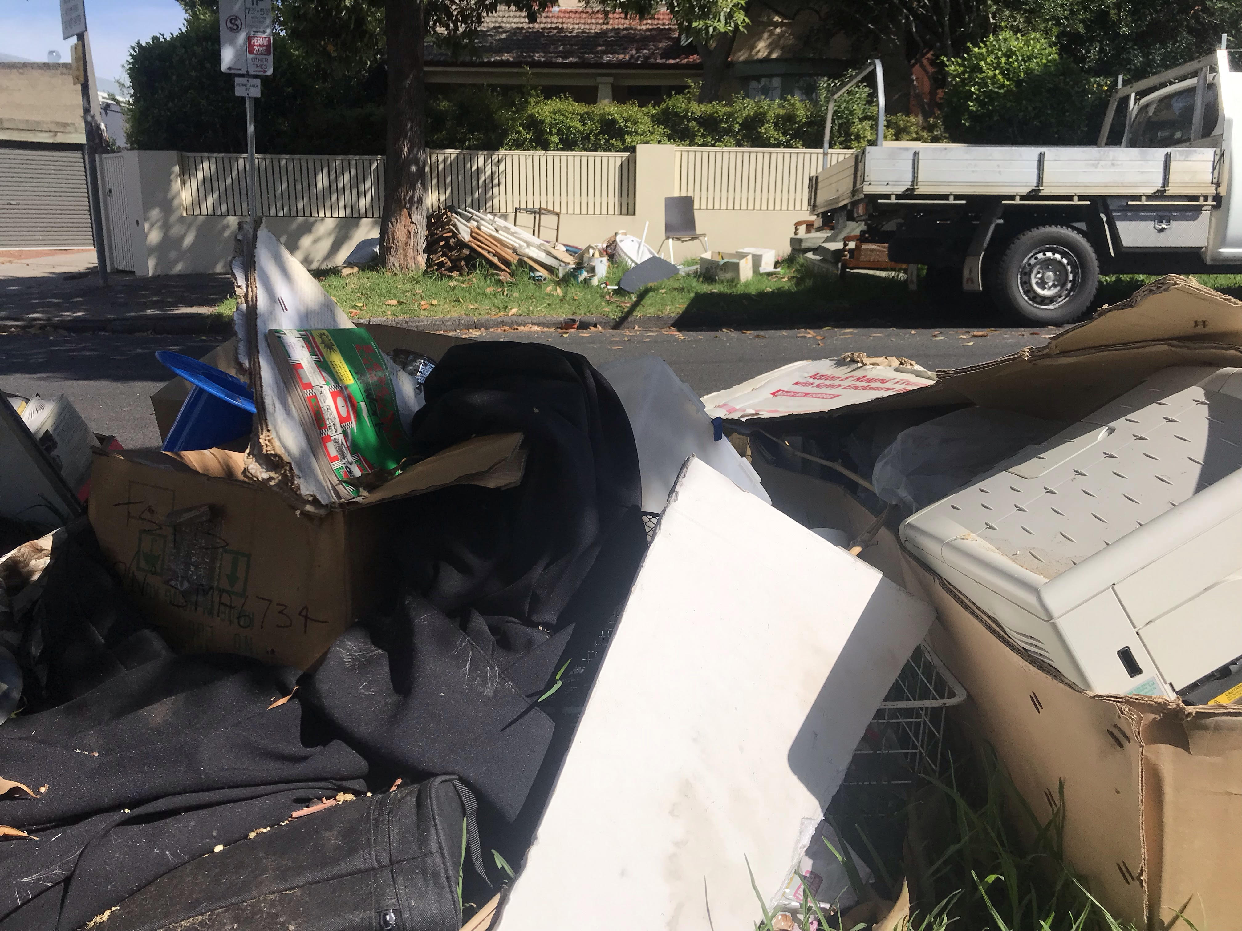 Why the streets of Flemington and Ascot Vale are full of rubbish