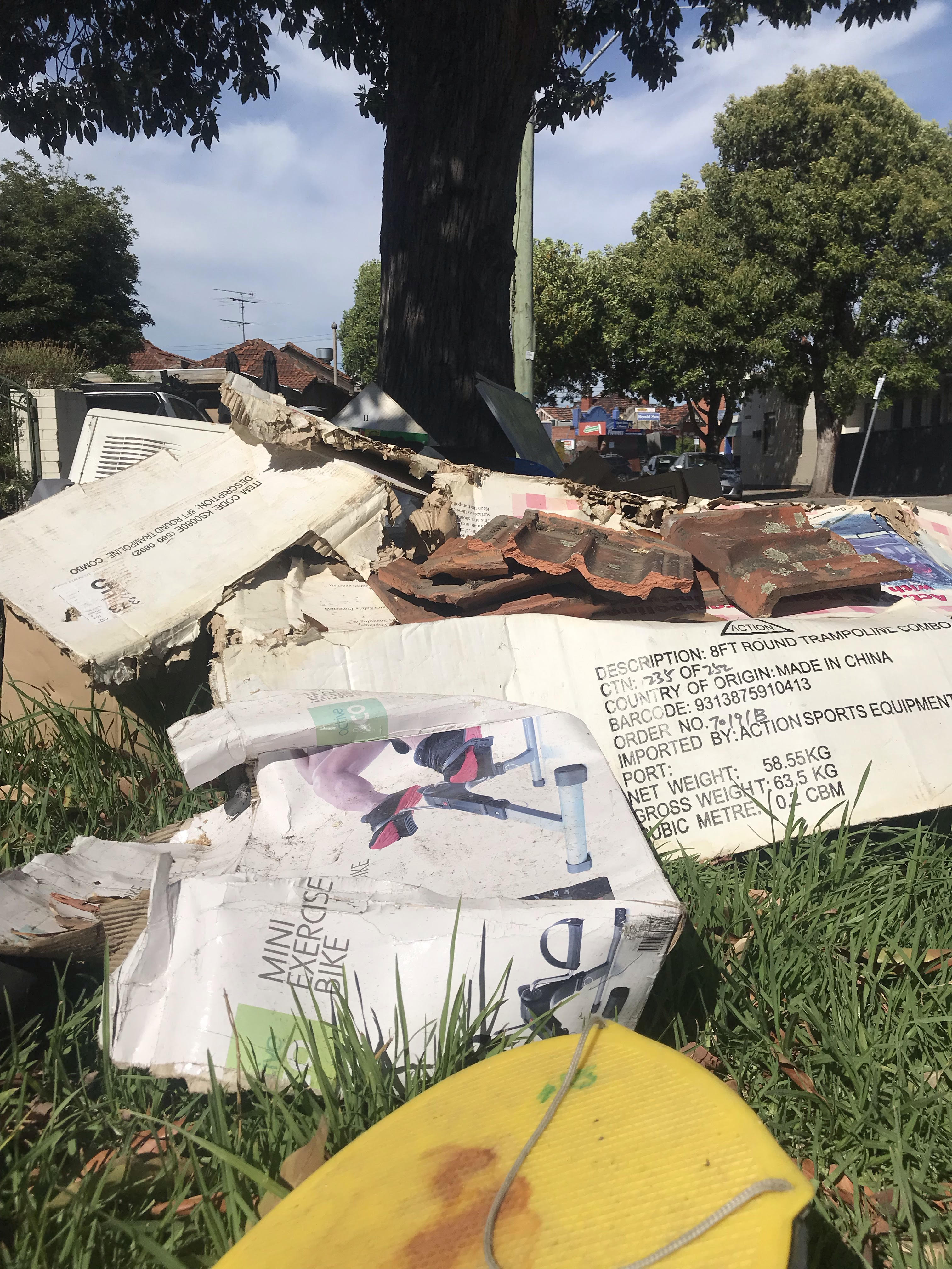 Why the streets of Flemington and Ascot Vale are full of rubbish