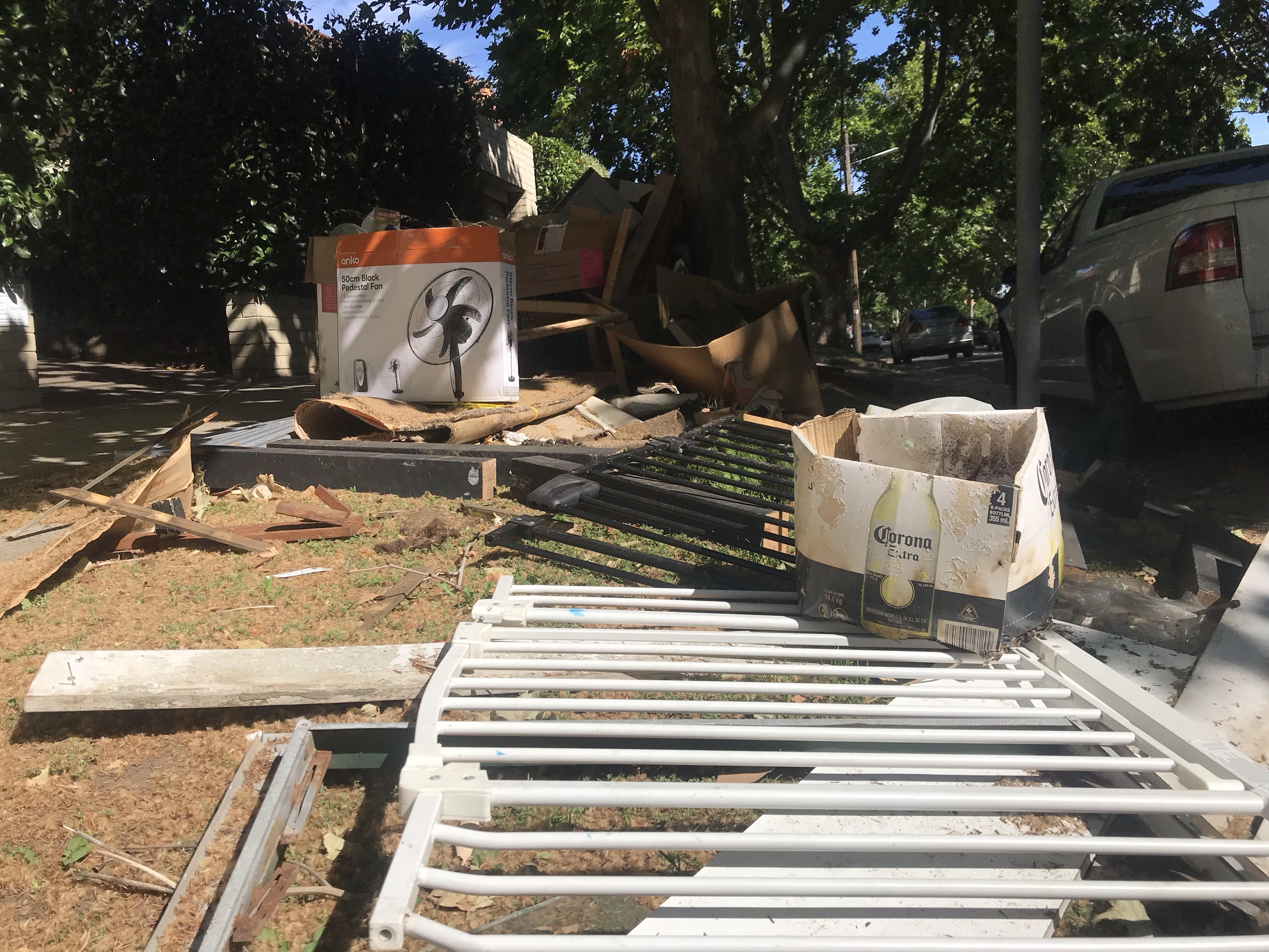 Why the streets of Flemington and Ascot Vale are full of rubbish