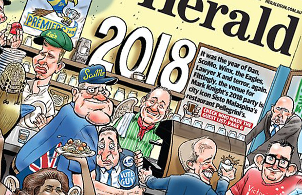 Mark Knight's 'peace-offering' to Serena Williams in annual cartoon special - 3AW Mark Knight's 'peace-offering' to Serena Williams in annual cartoon special - 3AW