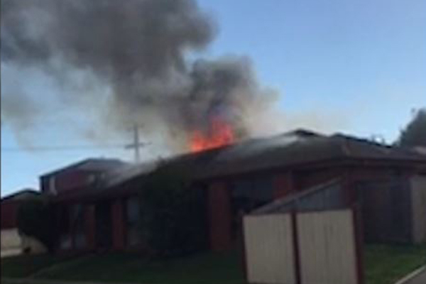 Article image for VIDEO: Carrum Downs house gutted by fire