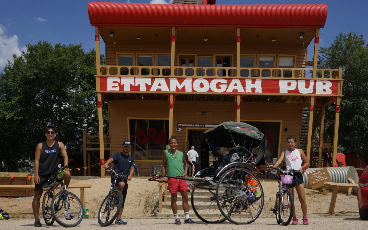 Article image for Japanese rickshaw driver’s tour around Australia turns heads