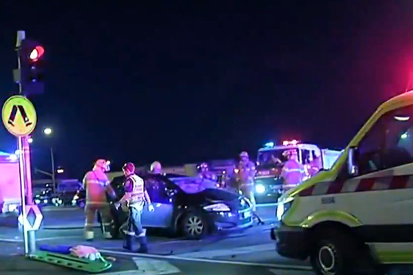 Article image for Seven people injured after serious crash on Princes Highway