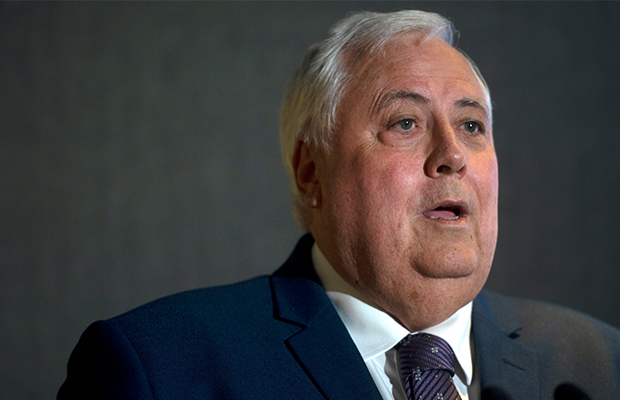 Article image for It seems Clive Palmer has just sent his worst (and most ironic) text message yet