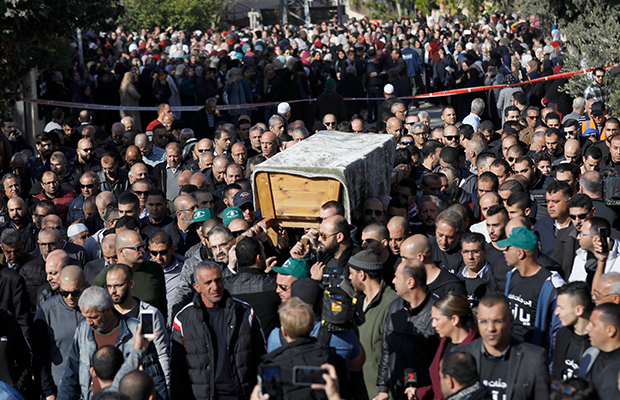 Article image for ‘Blown away’: Aiia Maasarwe laid to rest in ‘unspeakably sad’ hometown farewell