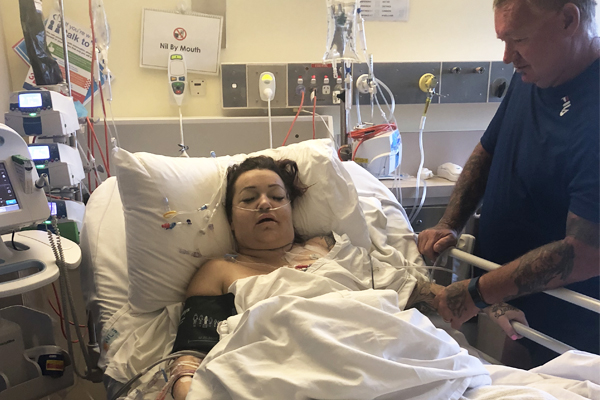 Article image for Donor organ recipient Kate is out of surgery and recovering in hospital