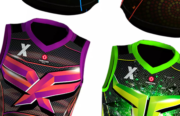 Article image for AFLX jumpers unveiled, including Melbourne star’s fiery design