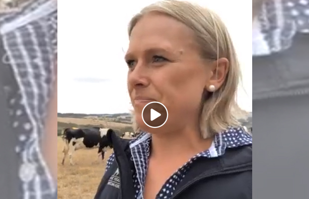 Article image for Third generation dairy farmer goes viral with emotional farewell video