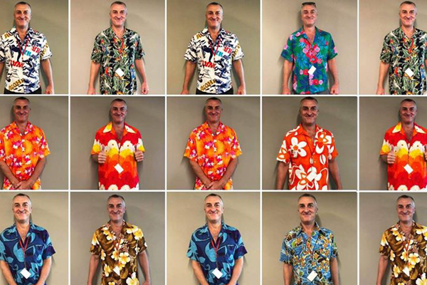 Article image for Tom wore Hawaiian shirts to work for 10 consecutive days, much to his father’s disgust