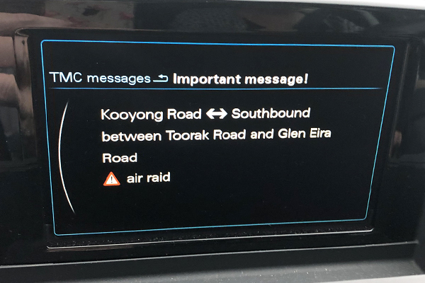 Article image for Woman’s Sat Nav advises traffic warning to end all traffic warnings