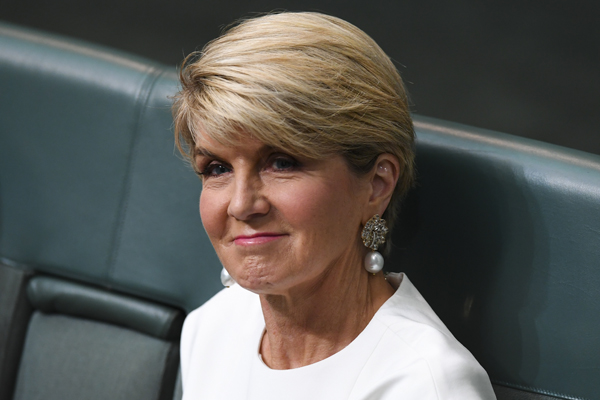 Article image for JUST IN: Julie Bishop announces her retirement from politics