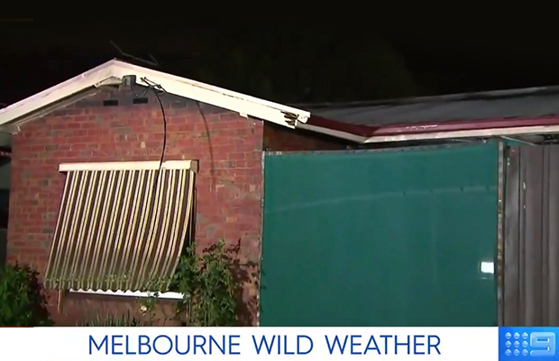 Article image for Lightning ‘fireball’ sets Preston home alight amid Melbourne storms