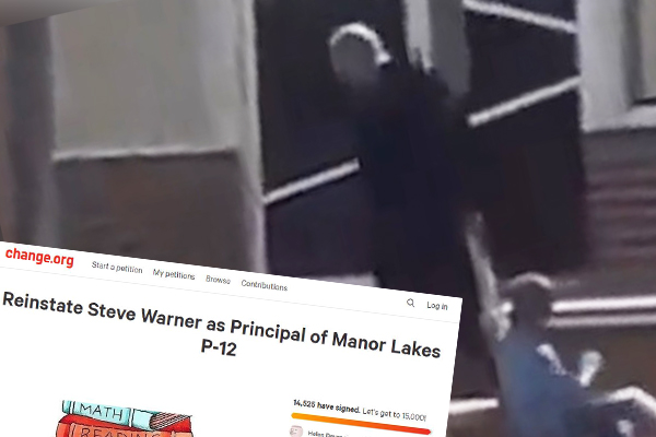 Article image for Almost 15,000 people sign petition in support of suspended Manor Lakes principal