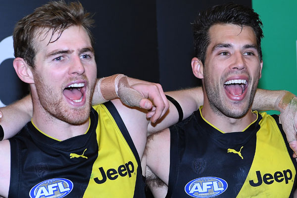 Article image for Richmond defender says there’s ‘good reason’ behind Carlton hype