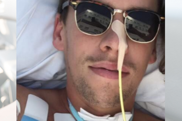 Article image for NDIS delays keep Josh Davis in hospital more than a year after horror accident