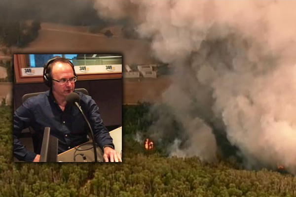 Article image for ‘We fought it on our own’: Mark Knight says residents left to fight Tonimbuk blaze without CFA