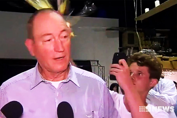 Article image for Violence is not justifiable, whatever the form: Neil Mitchell on ‘offensive’ Fraser Anning v ‘silly’ Egg Boy