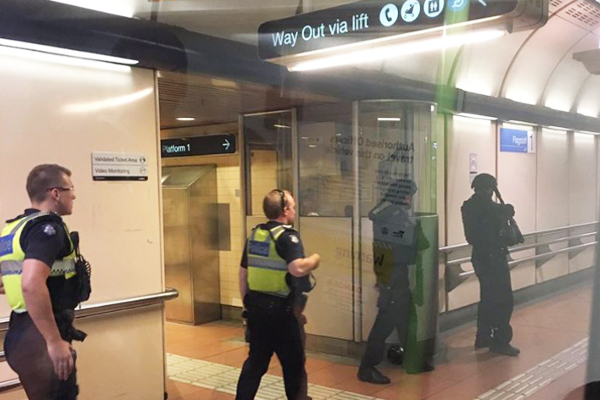 Article image for Victoria Police reveal what sparked peak hour chaos at Flagstaff station