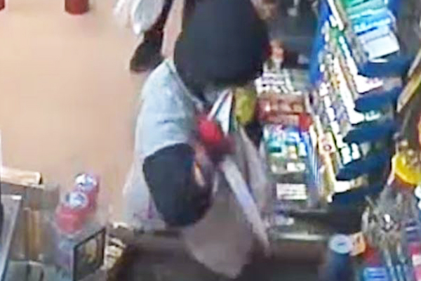 Article image for VIDEO: Masked men armed with knives target Surf Coast petrol station