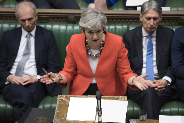 Article image for ‘Catastrophic for her leadership’: Theresa May + Brexit running out of time as deal fails again