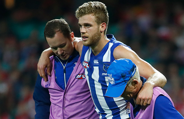 Article image for Ed Vickers-Willis ruptures ACL against Fremantle