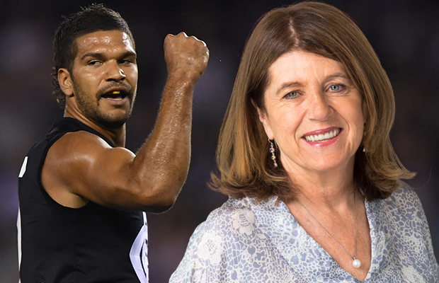 Article image for Caroline Wilson and a Carlton fan discuss THOSE comments on Footy Classified