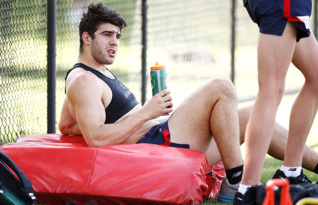 Article image for Richo questions whether words on Christian Petracca’s wrist give an insight into form struggles
