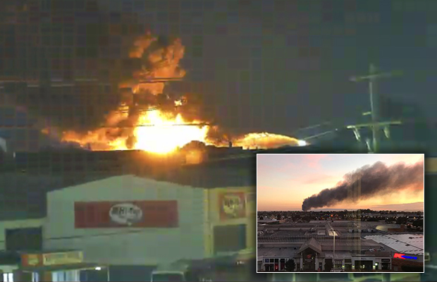 Article image for ‘The intensity is just enormous’: Massive factory fire in Campbellfield