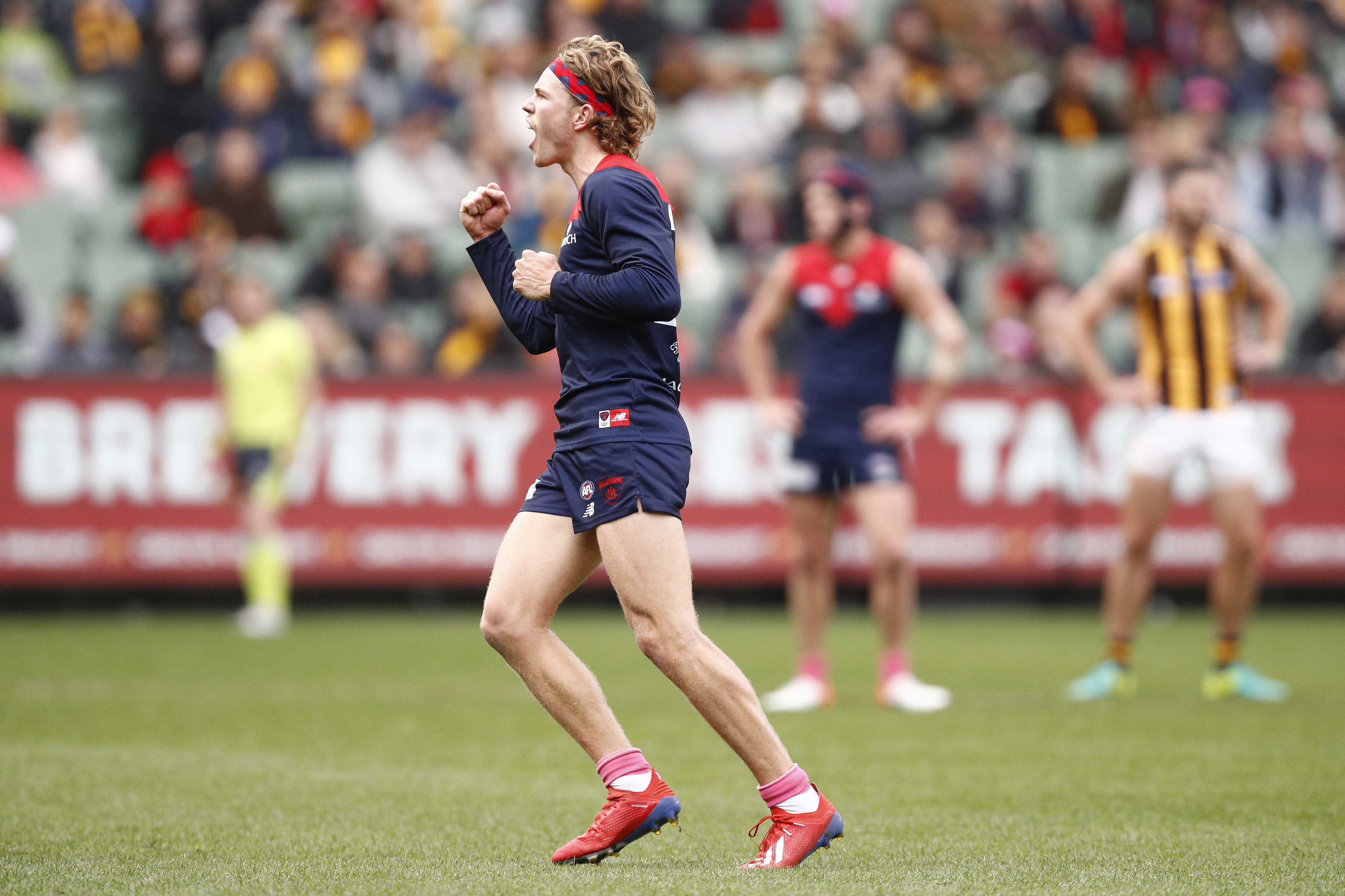 Article image for Melbourne beat Hawthorn in MCG thriller