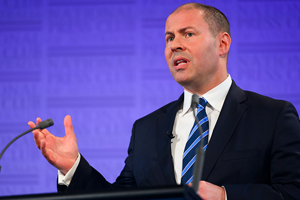 Article image for Josh Frydenberg says ‘not the time’ for a Labor government