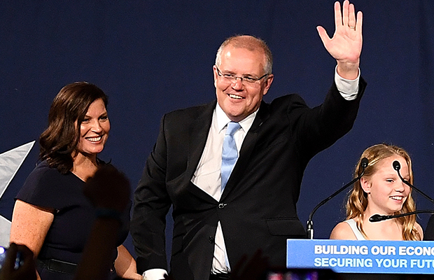 Article image for Morrison’s ‘miracle’: Coalition claims government in ‘extraordinary result’