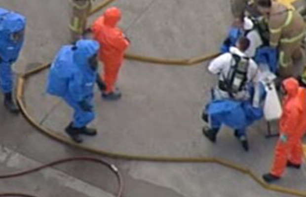 Article image for At least seven people taken to hospital after chemical spill