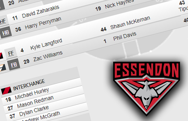 Article image for Essendon accused of ‘insulting’ its own fans with team selection