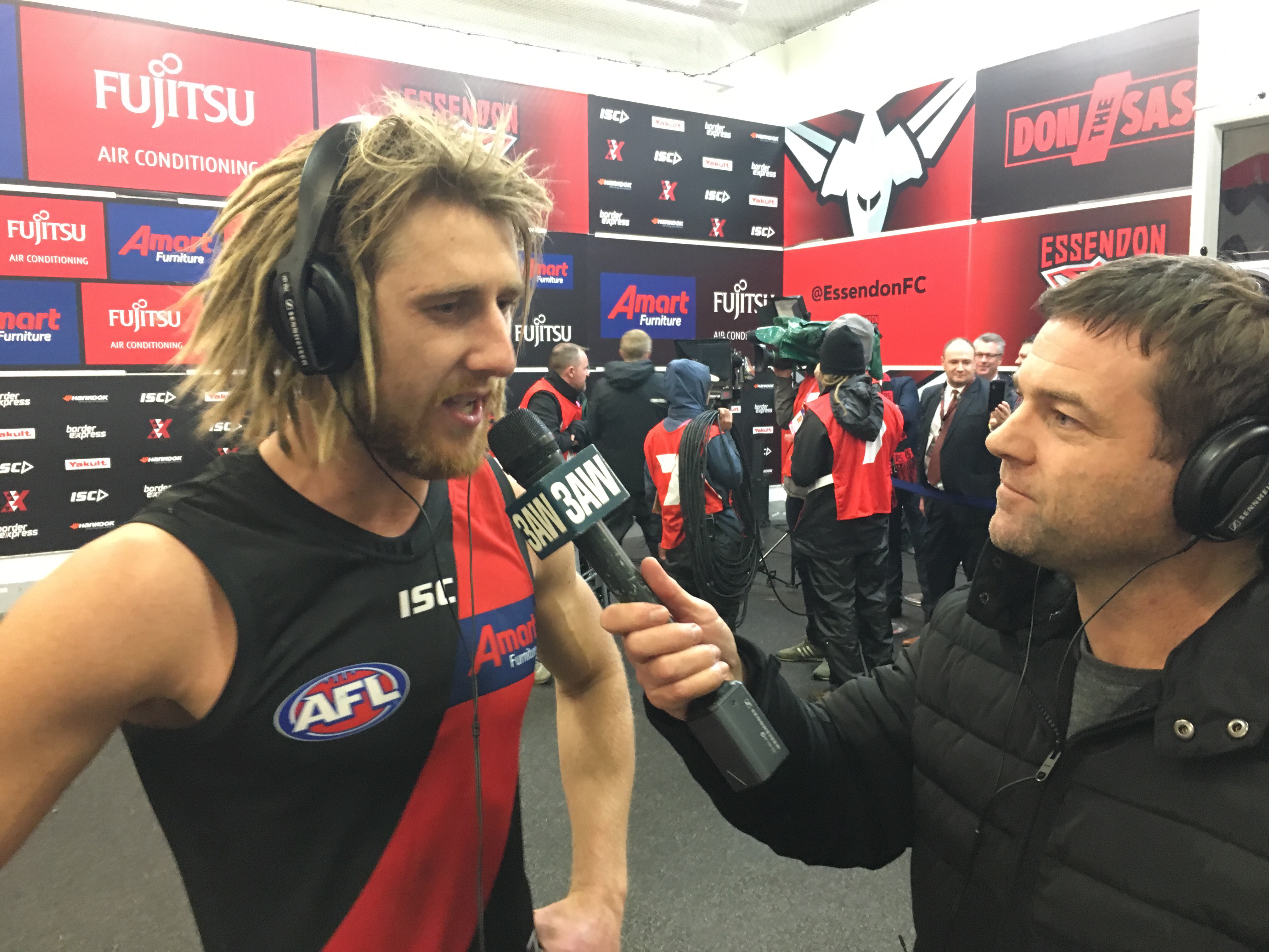Article image for Dyson Heppell’s high praise for ‘outstanding’ Dylan Clarke after tagging role on Cripps