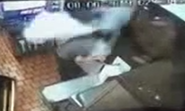 Article image for Woman targeted in drive thru fire extinguisher attack
