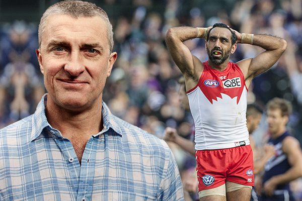 Article image for ‘I think it’s rubbish’: Tom Elliott slams guernsey gesture for Adam Goodes