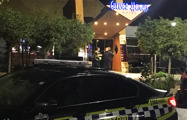 Article image for Argument outside Chelsea Heights Hotel ends in life-threatening stabbing