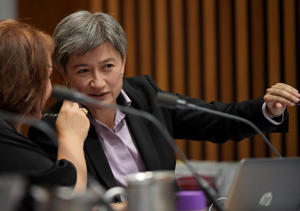 Article image for Penny Wong responds to historic meeting between Trump and North Korea