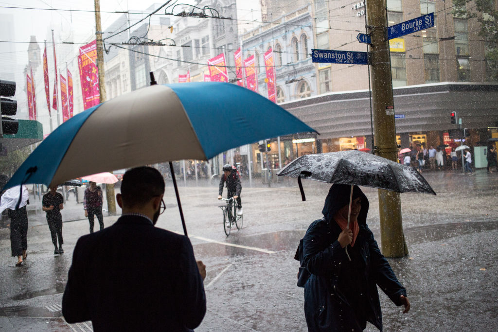 Article image for Wintry blast: Heavy rain, thunderstorms, hail and damaging winds forecast to lash the state