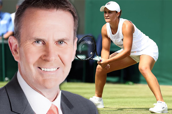 Article image for ‘If this lady isn’t full of class then I’m not sure what class is’: Tony Jones praises Ash Barty for gracious loss