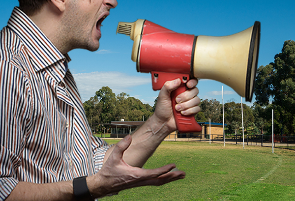 Article image for Silent footy: Junior football league bans spectators from shouting and coaching 