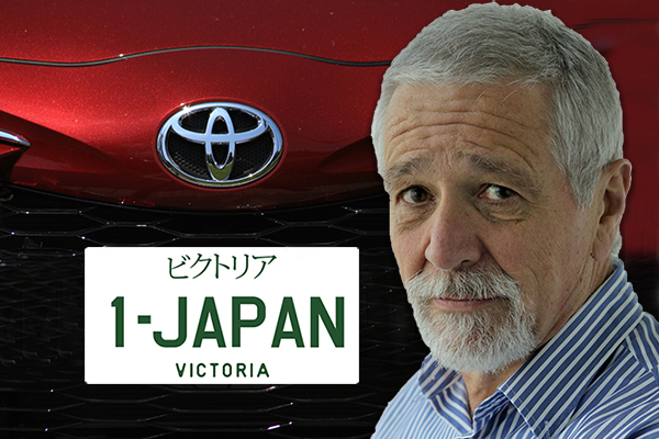 Article image for ‘Why?’: Neil Mitchell questions the use of Japanese characters on Victorian number plates