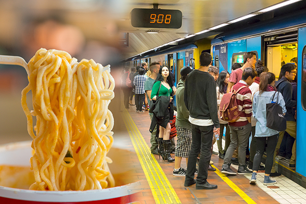 Article image for Noodles? The bizarre ideas considered by the state government to ease train congestion