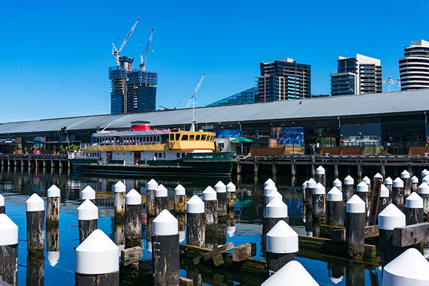 Article image for Docklands landmark evacuated: Central Pier closed over safety concerns