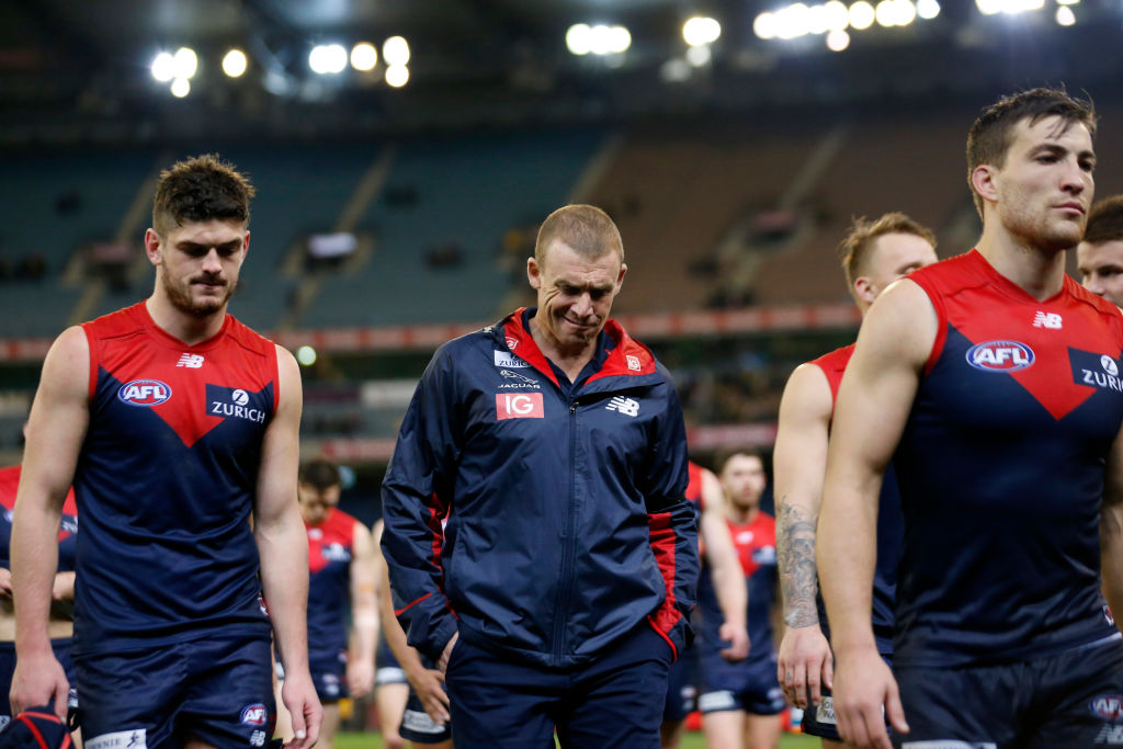 Article image for The struggling Swans dismantle the Demons in slippery conditions at the MCG